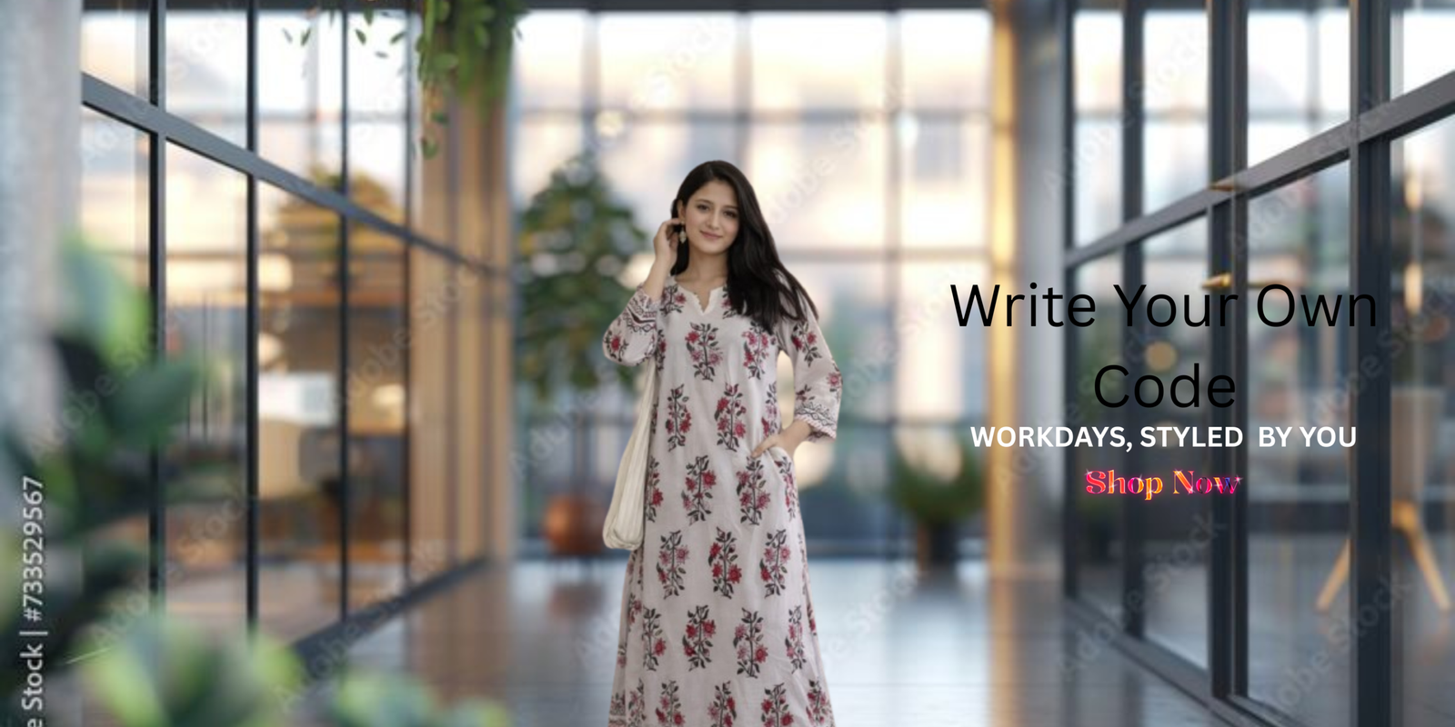 Beige Brown Minimalist Casual Style Banner Landscape (4)